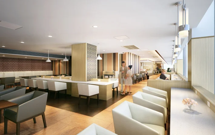 Bangkok Sakura Lounge | Photo Credit: Japan Airlines