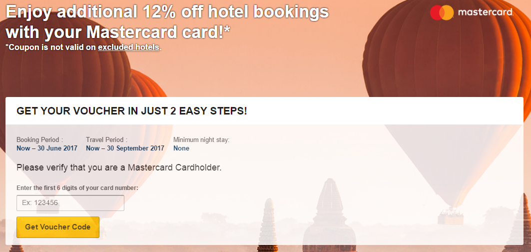 Save 12% on Hotel Bookings made on Expedia - Huge List of Exclusions!