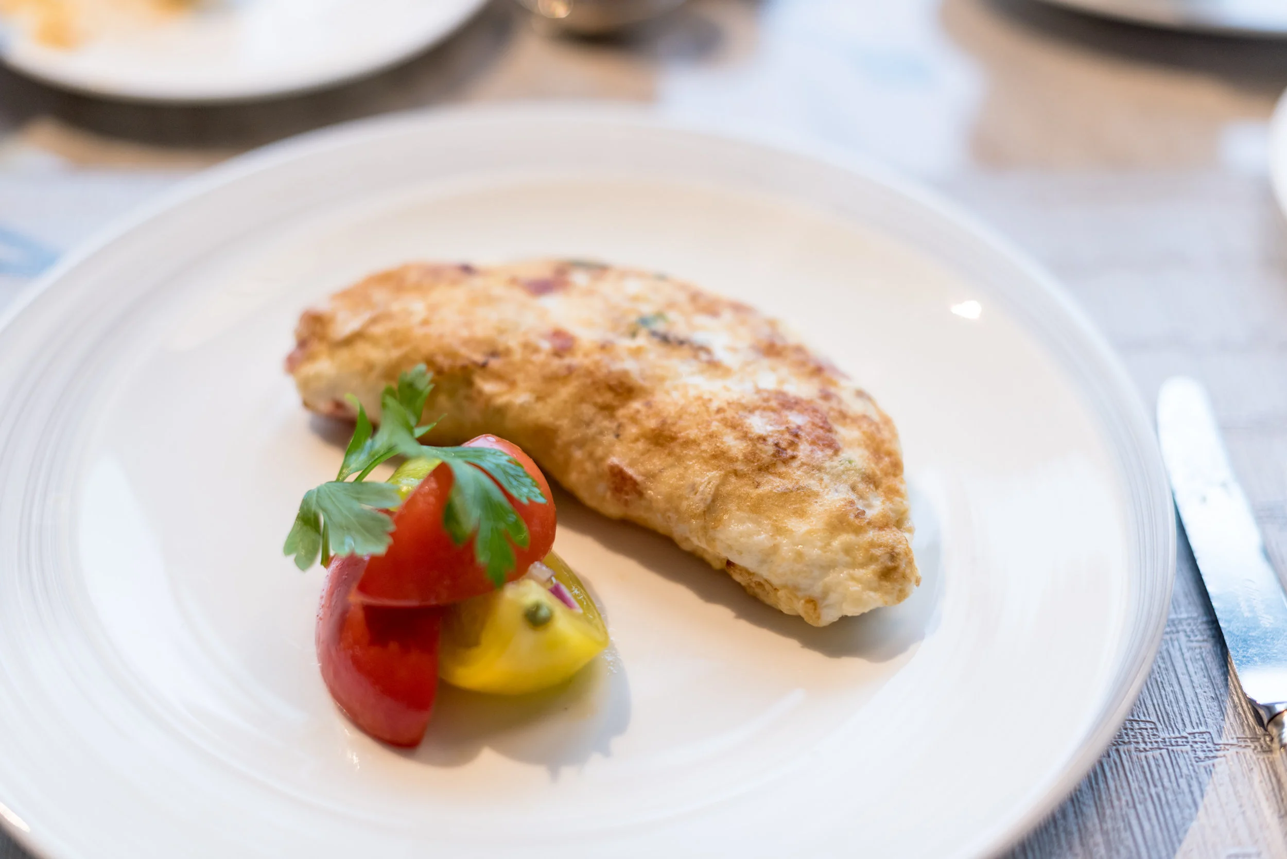 Egg White Omelette Horizon Club Lounge - Shangri-La's Far Eastern Plaza Hotel, Taipei