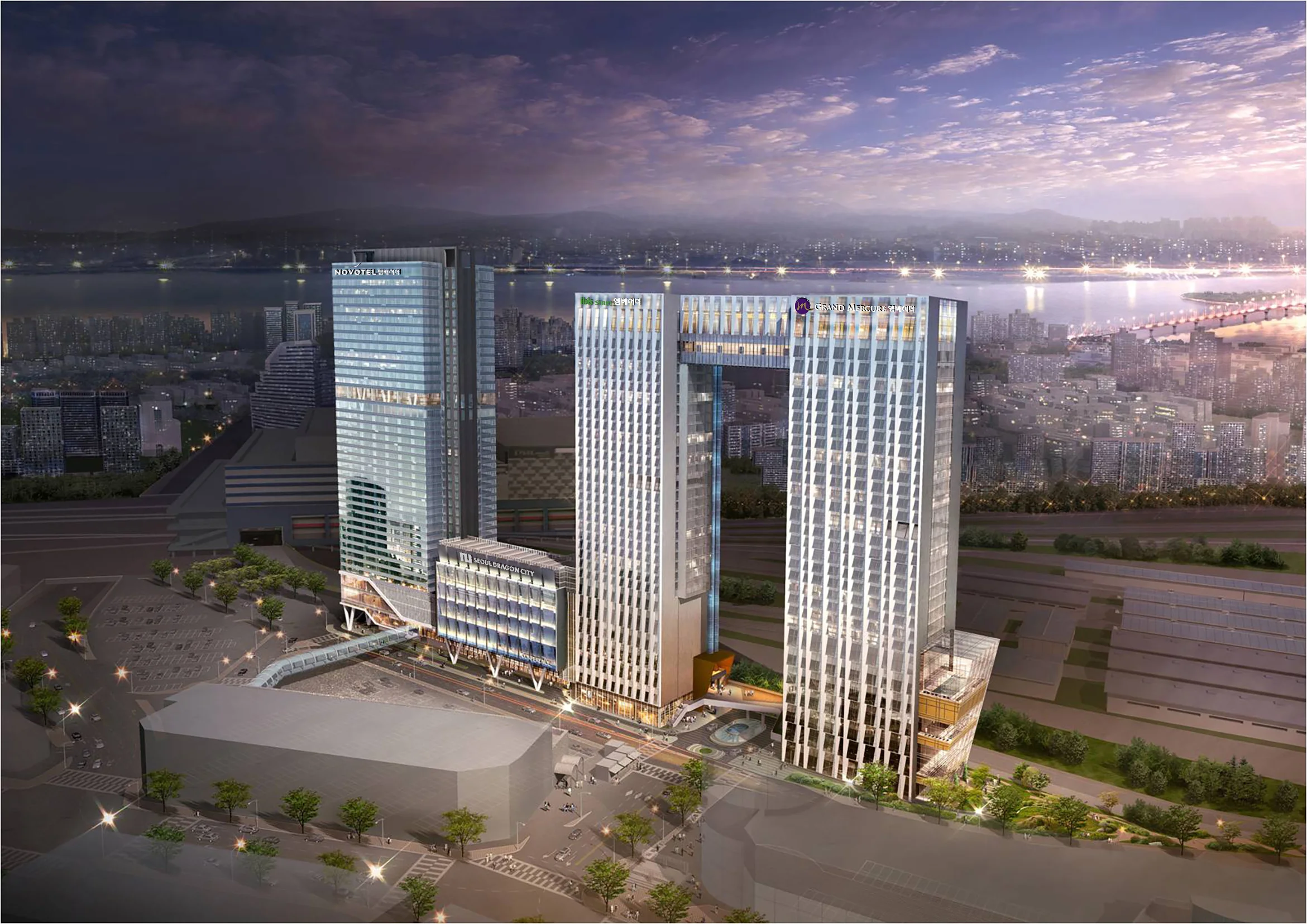 Seoul Dragon City to feature Four Distinct Brands by AccorHotels - Opening 01 October 2017