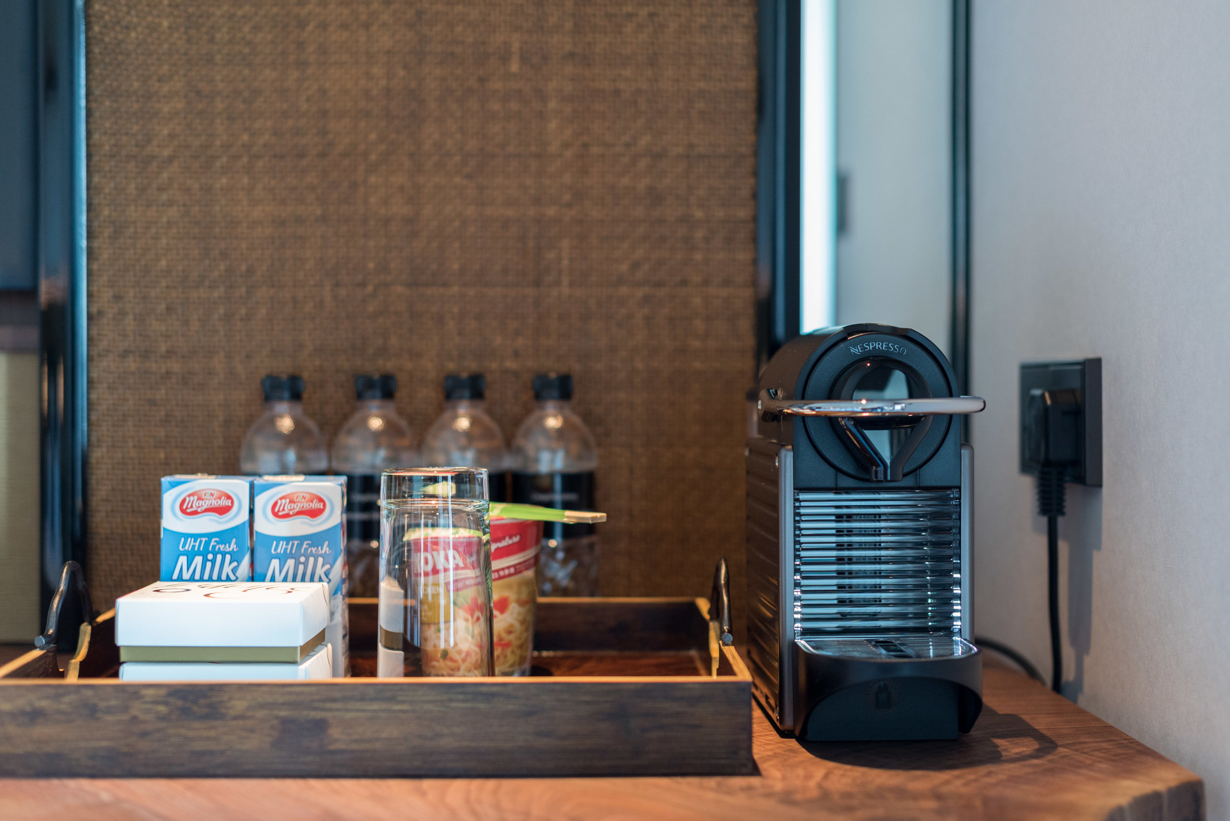 Nespresso Machine Tower Wing Horizon Club Deluxe Room - Shangri-La Hotel, Singapore