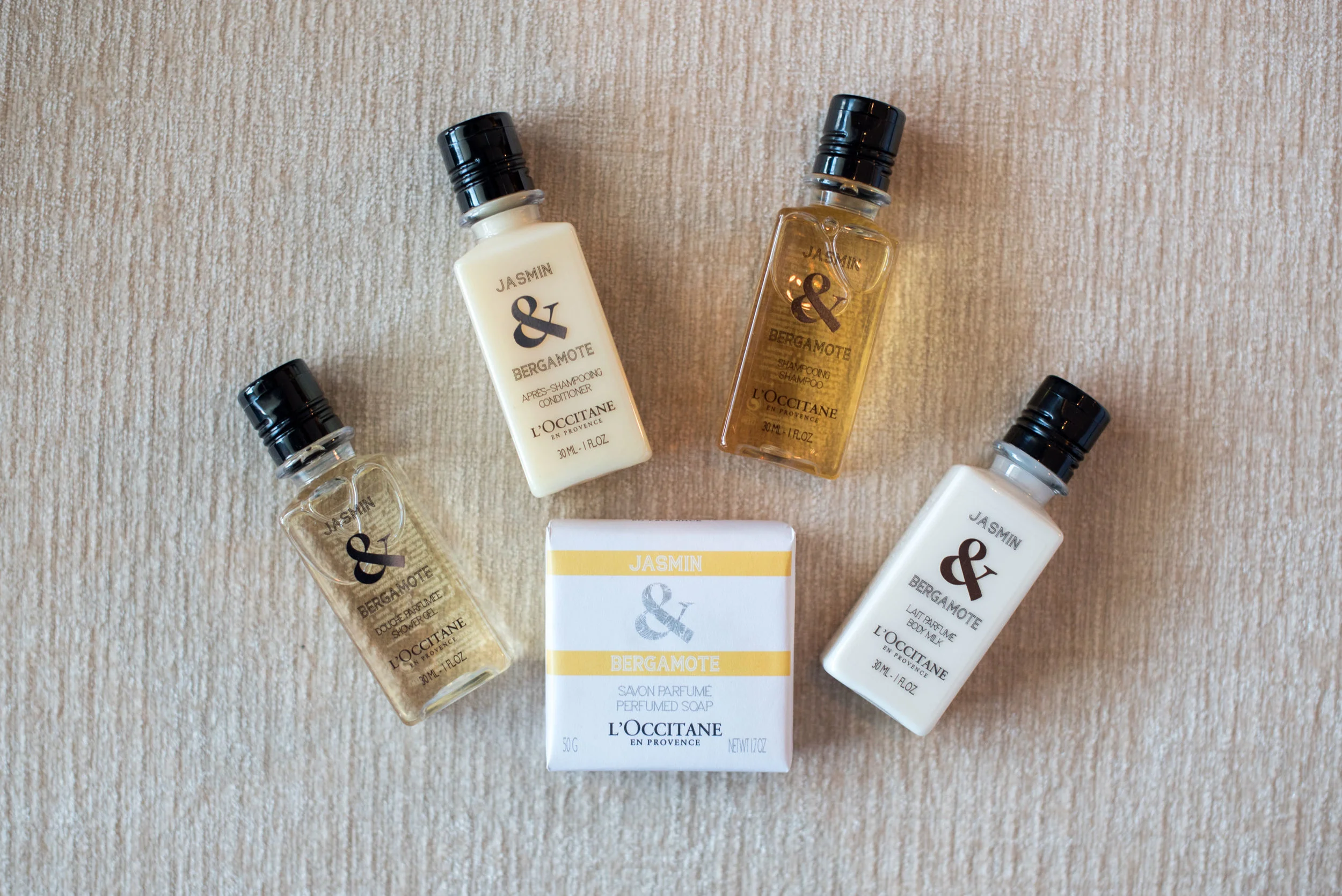 Bath Amenities by L'Occitane en Provence Tower Wing Horizon Club Deluxe Room - Shangri-La Hotel, Singapore