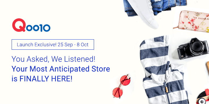 Qoo10 Returns to ShopBack with Unlimited 1% Cashback - up to 10% for New Users!