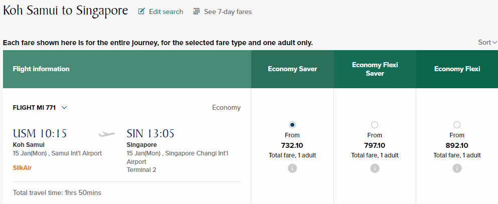 Photo Credit: SilkAir