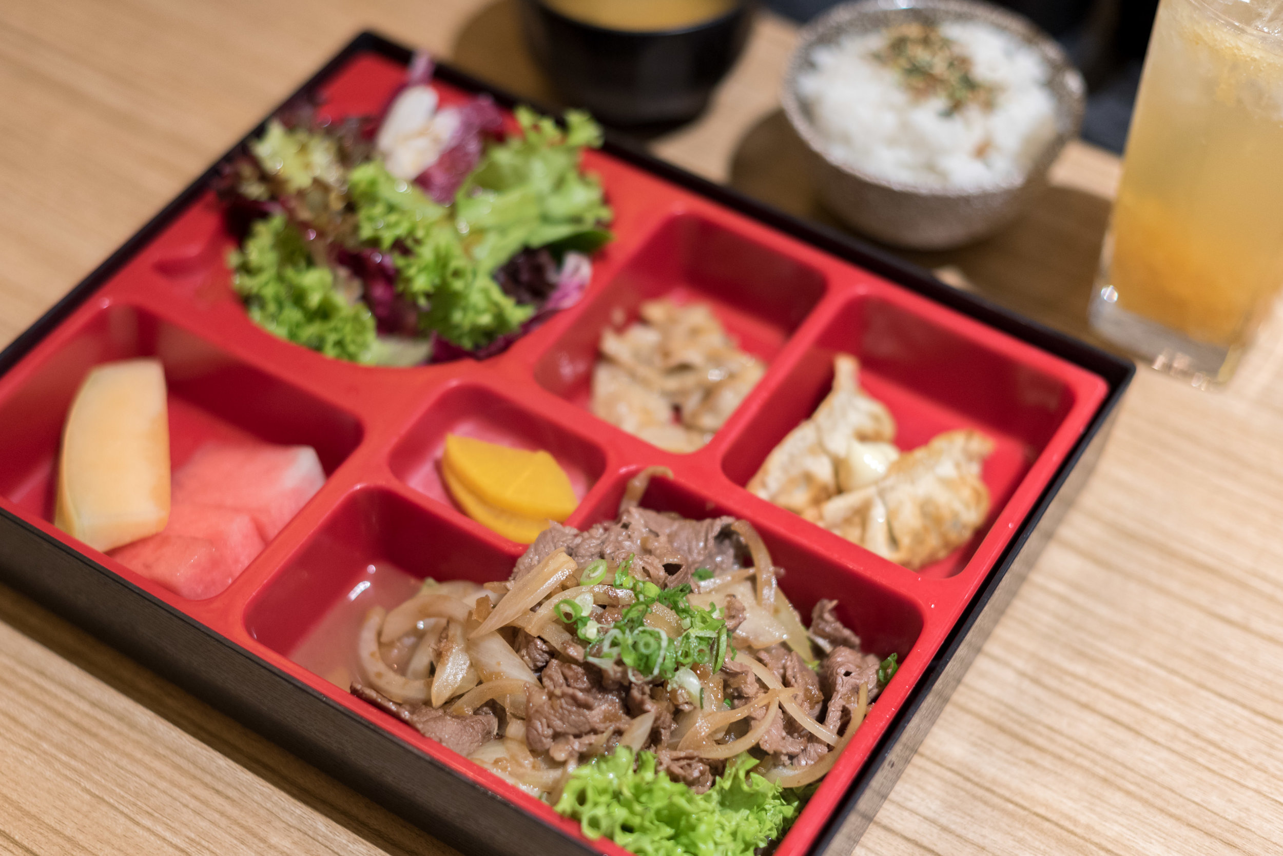 Beef Shogayaki Set TGM - Singapore Changi Airport (Terminal 2)