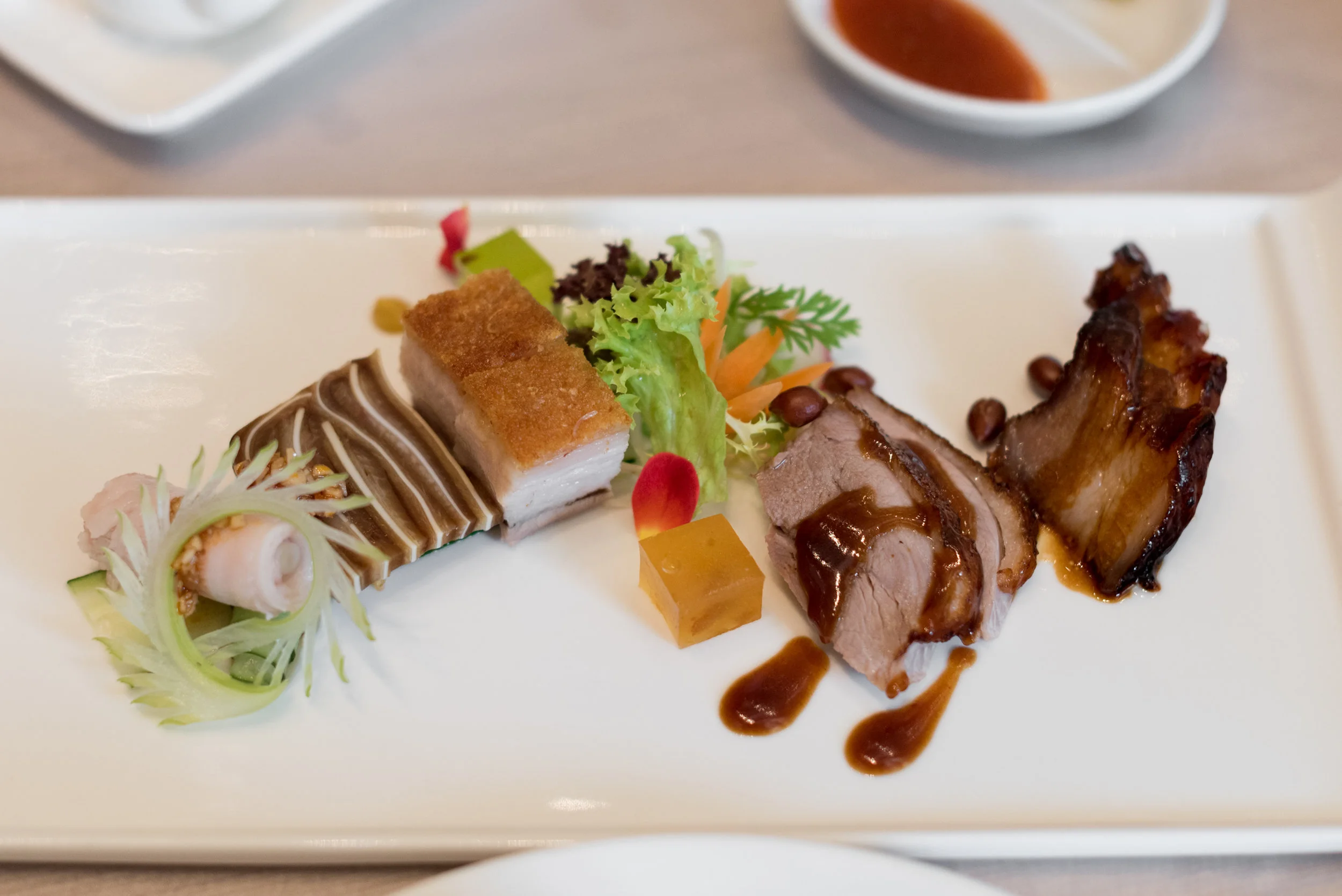 Garden of Roasted Delight Gourmet Dim Sum Treasures - Jade (The Fullerton Hotel Singapore)