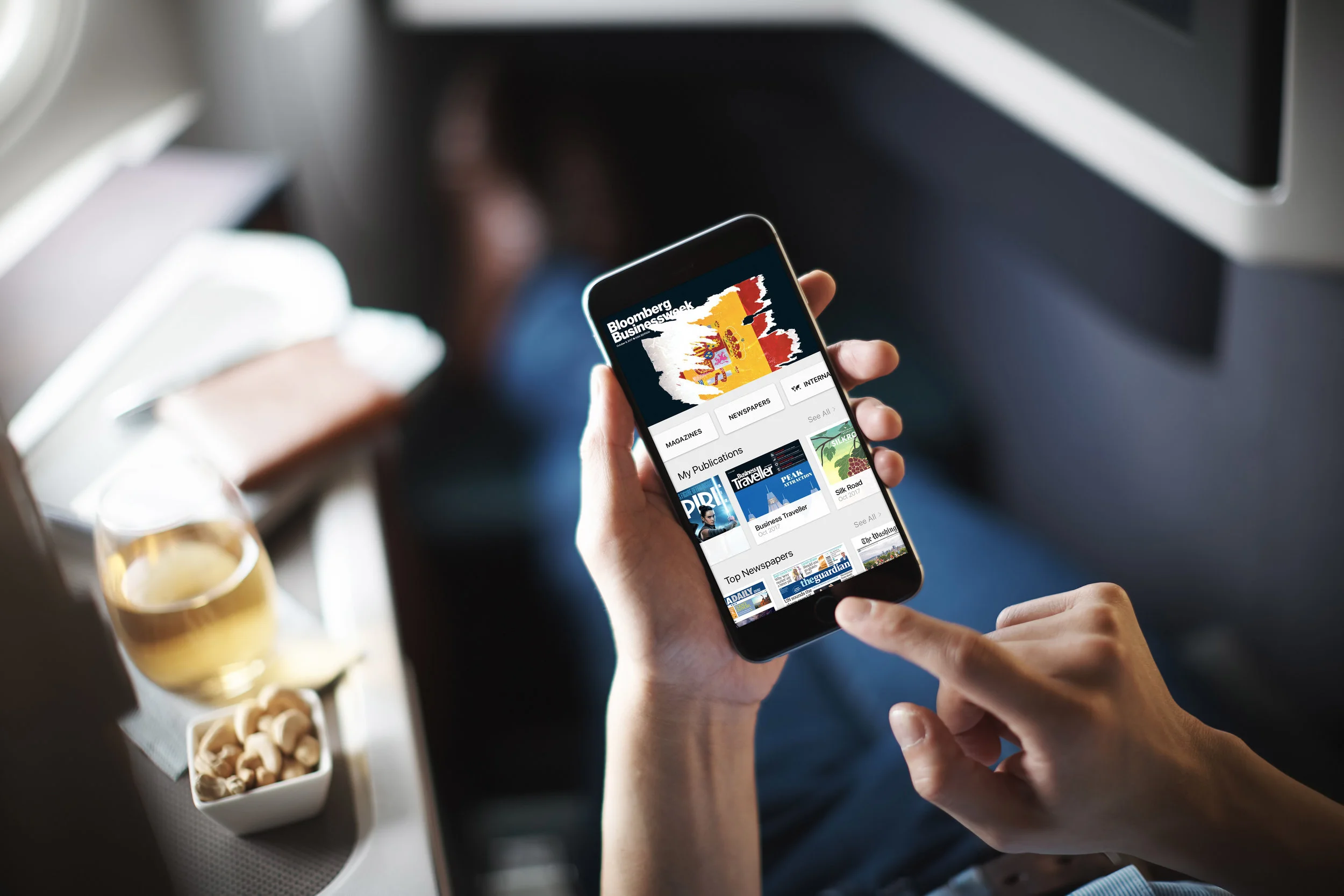 Complimentary Access to PressReader for Cathay Pacific (CX/KA) Passengers
