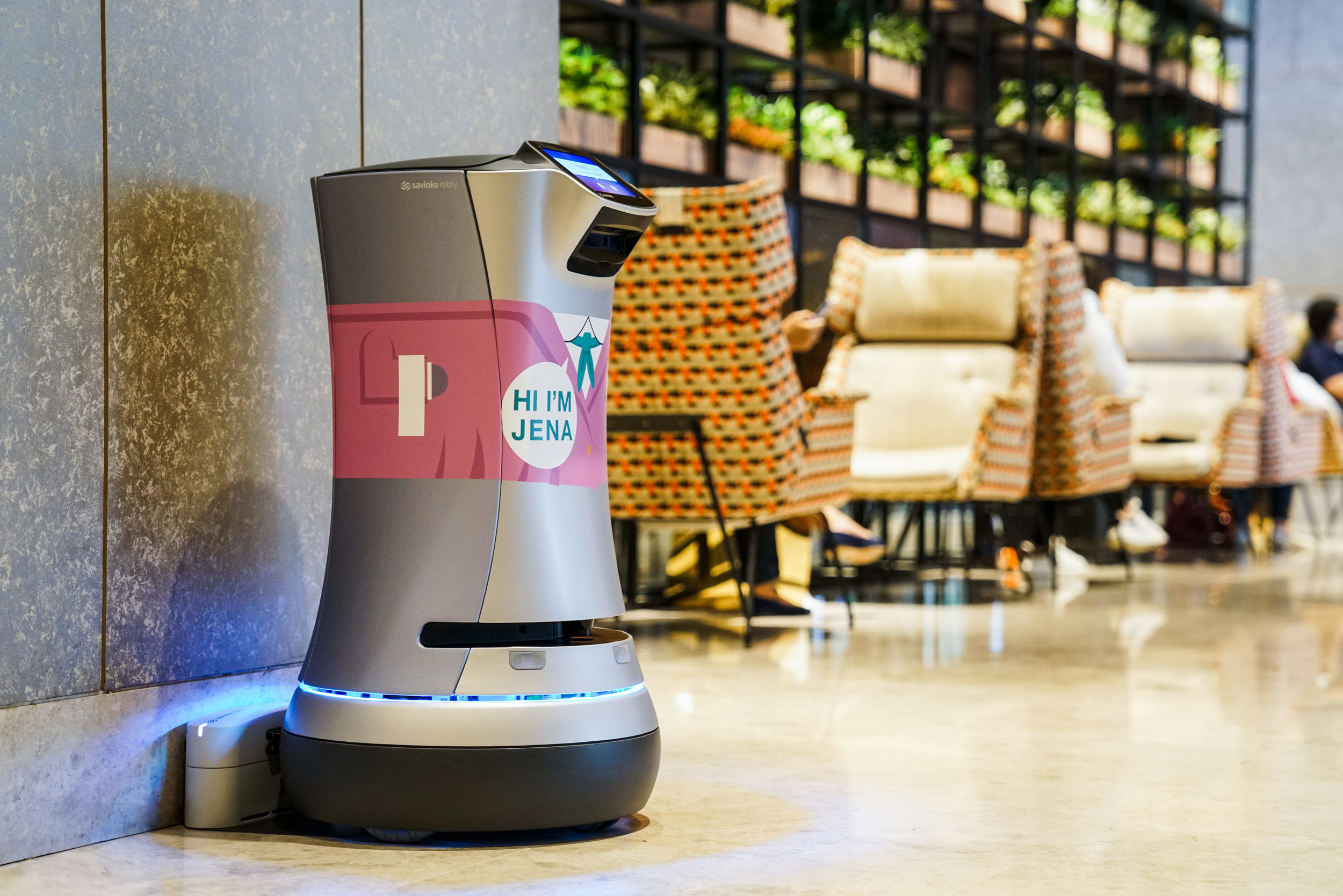 Hotel Jens in Singapore introduces Jeno and Jena - Autonomous Delivery Robots