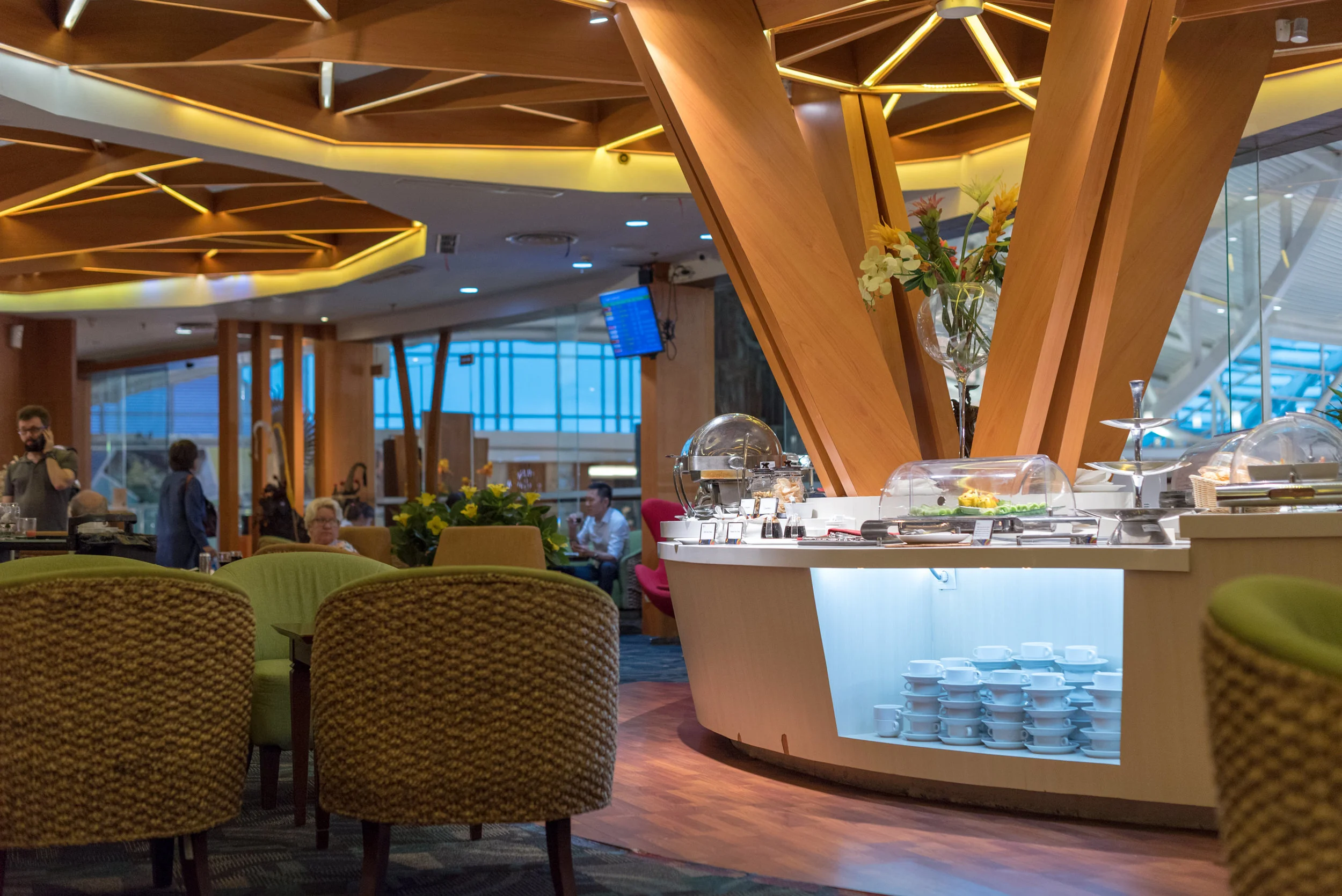 Buffet Area Premier Lounge - Ngurah Rai International Airport (DPS)