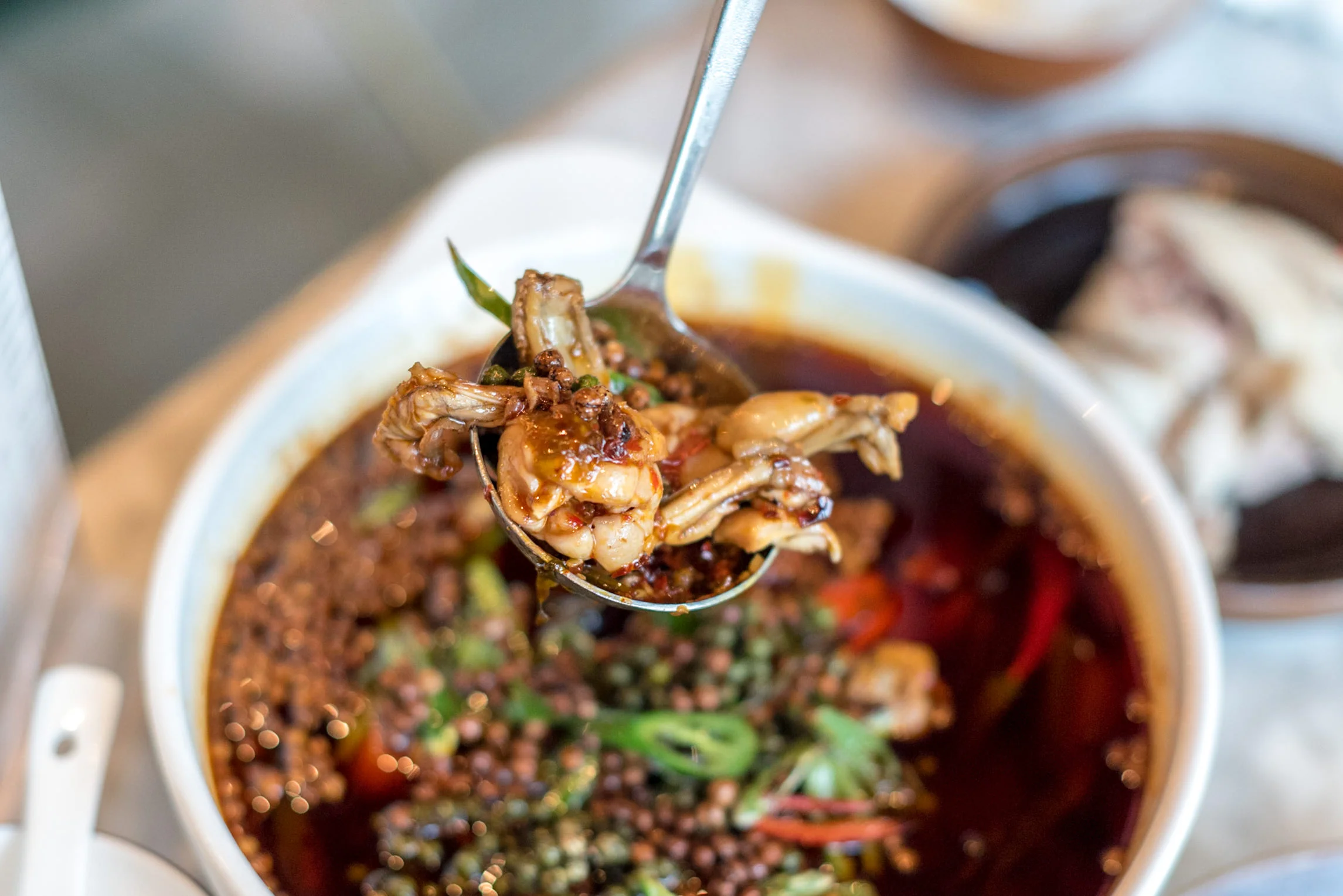 Sichuan Pepper Frog Legs (花椒蛙腿)