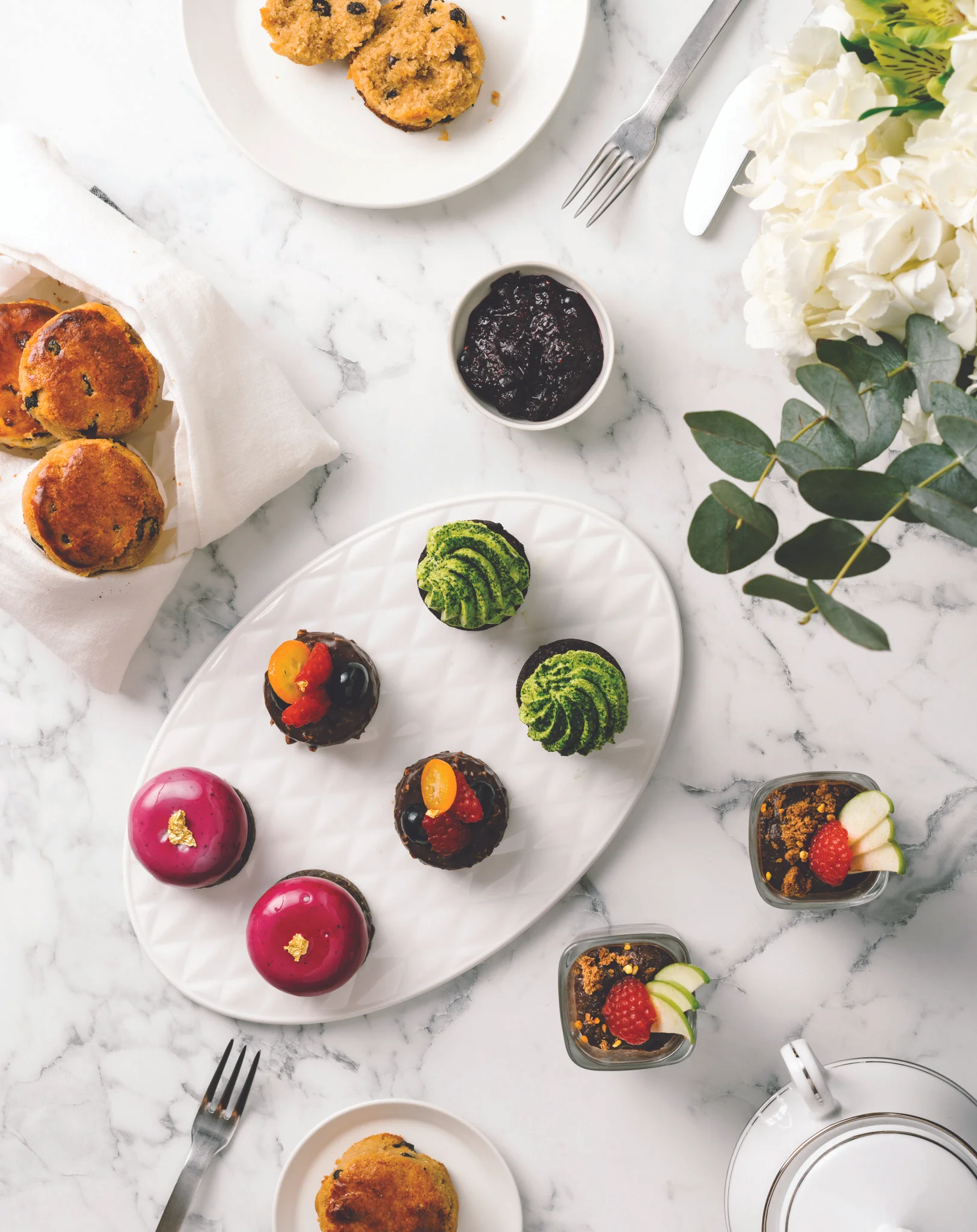 Wellness Tea Time (Healthy Afternoon Tea) at the Capella Singapore