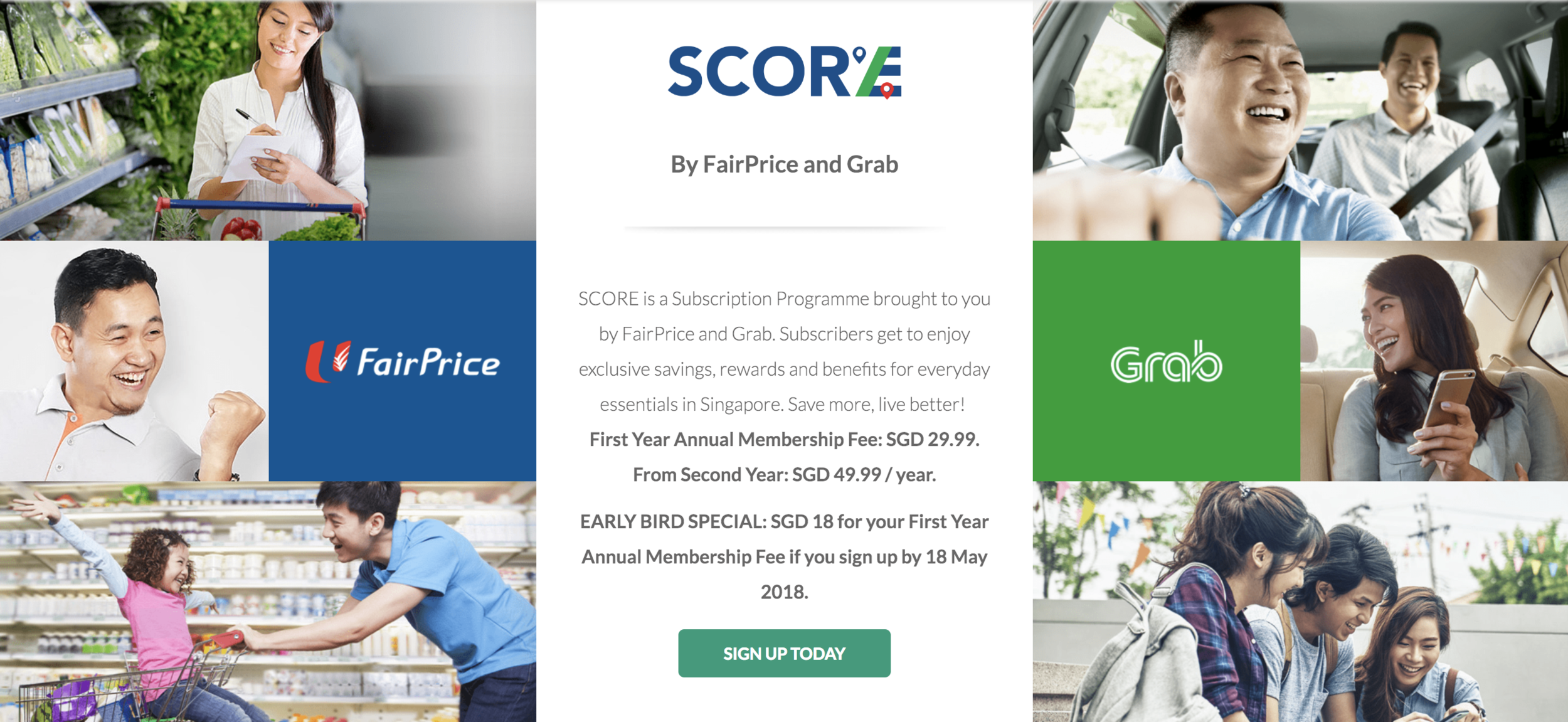 Making Sense of the new Subscription Programme by Grab and FairPrice - SCORE