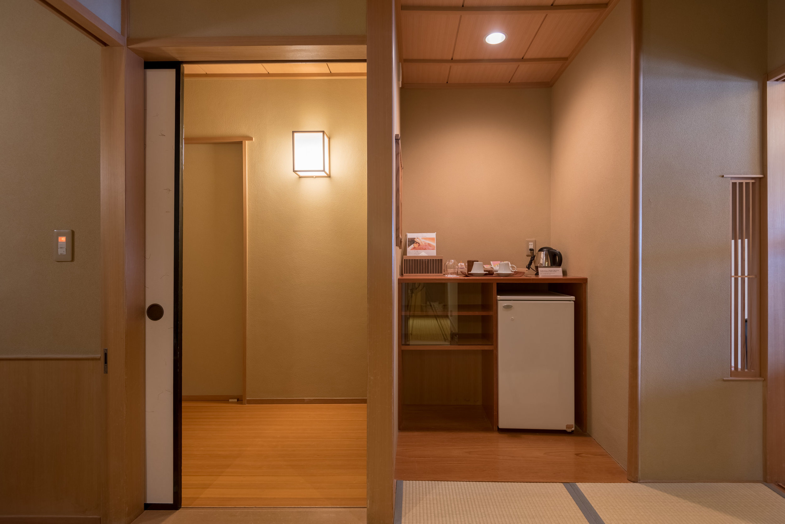 Entrance to Room Japanese-style Room with Lake View GL2 - Hoshino Resorts KAI Nikko