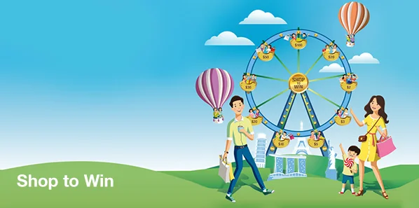 Shop to Win with Standard Chartered Credit Cards and get up to S$3,000 Cashback - 16 May 2018 to 15 July 2018