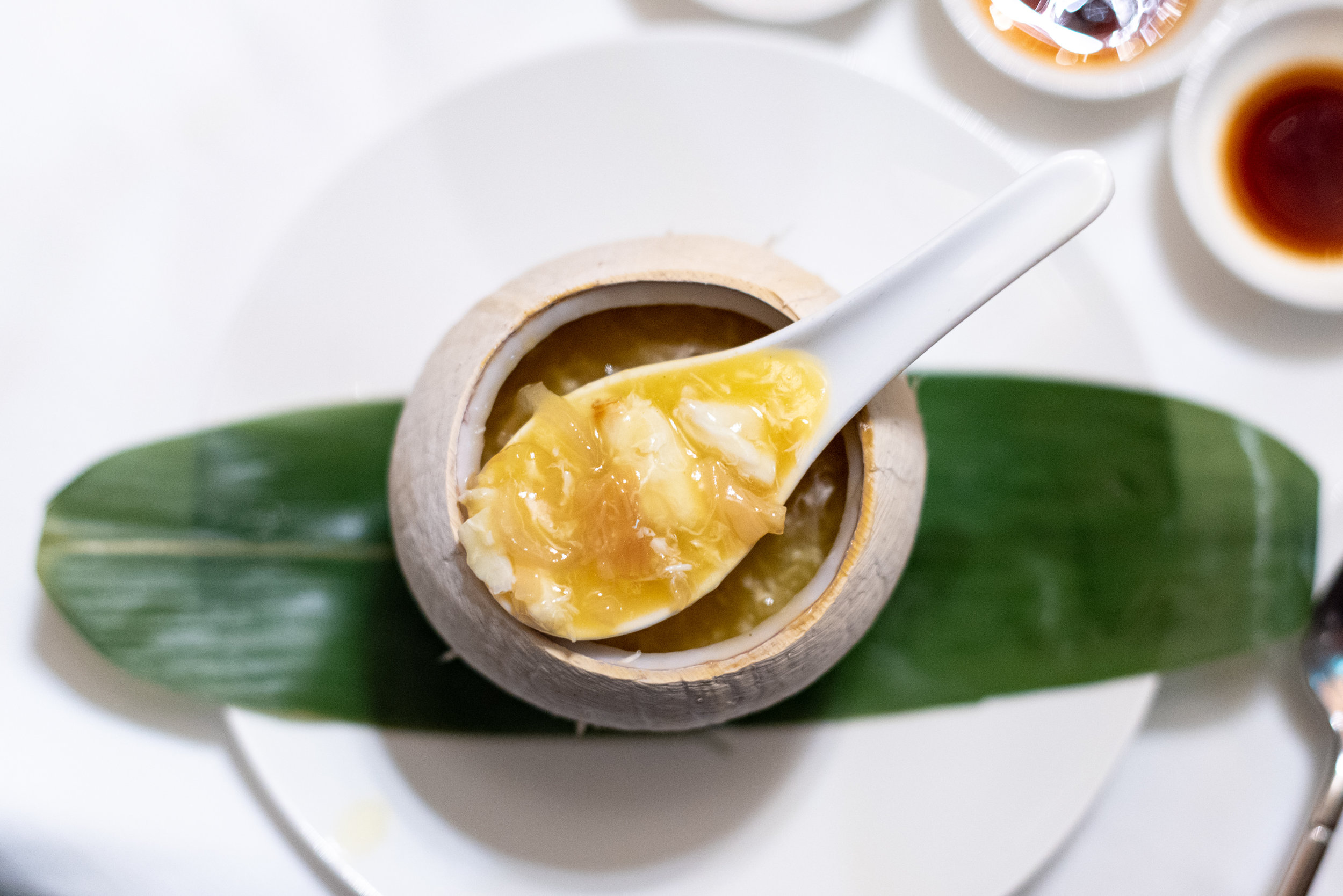 Four Treasure Soup (S$28++) Madame Fan - NCO Club at the JW Marriott Singapore South Beach
