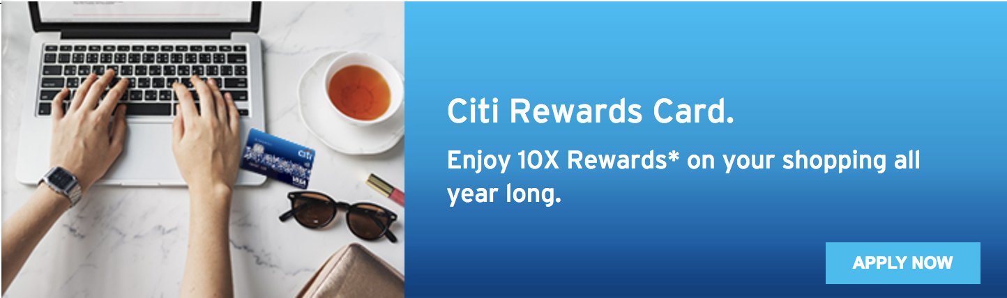 Changes to Rewards Points (10X) Cap for Citi Rewards Card from 04 October 2018
