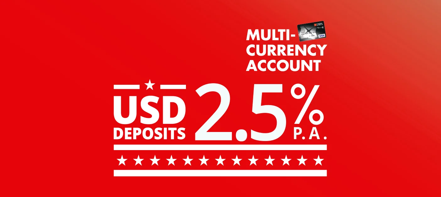 Travelling to US Next Year? Earn 2.5% p.a. interest and Lock-in Attractive Rates for USD Transactions in 2019