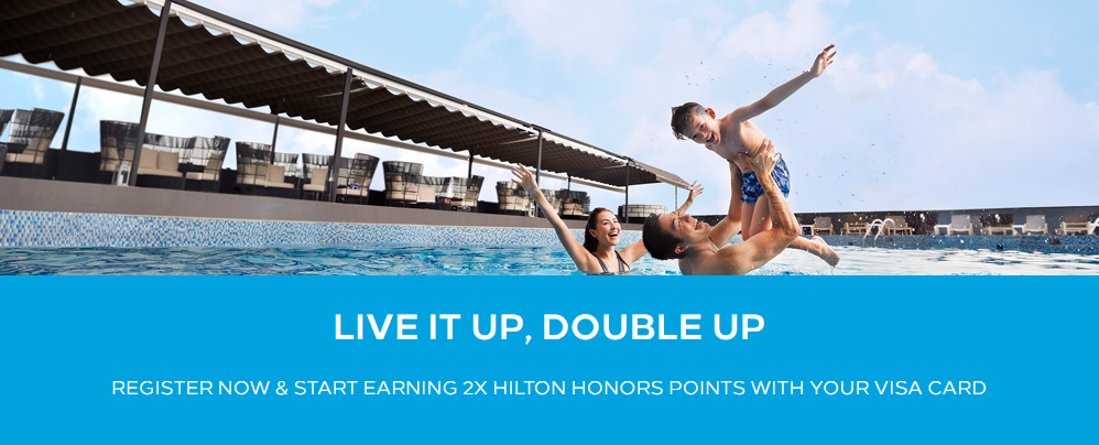 Double Hilton Honors Points in Asia Pacific with Visa Infinite and Visa Signature Cards