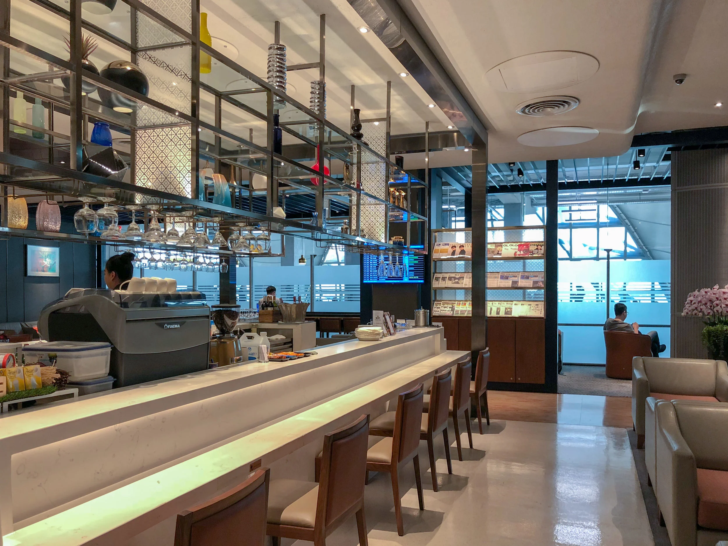 Lounge Review: Singapore Airlines SilverKris Lounge - Suvarnabhumi Airport (BKK) 