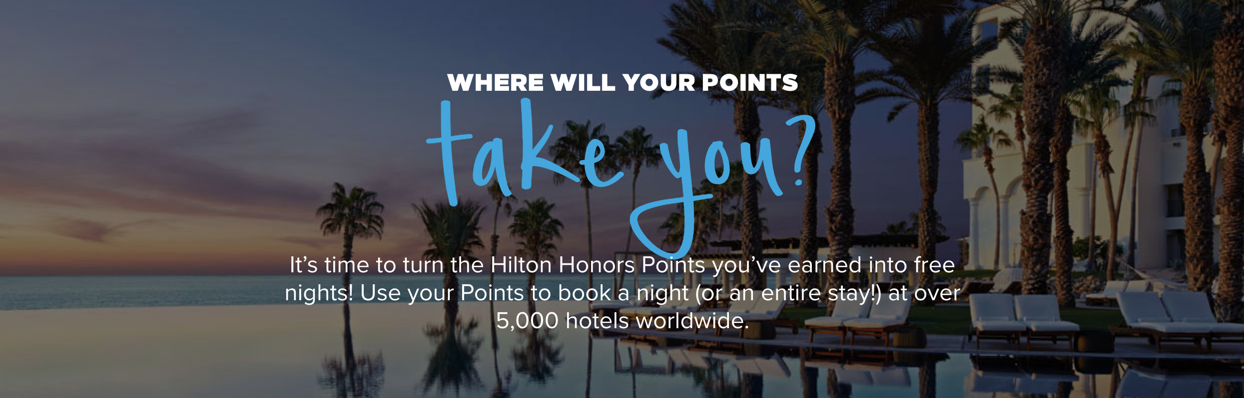 Find Out Number of Points Required for Reward Night with Hilton Honors Points Explorer