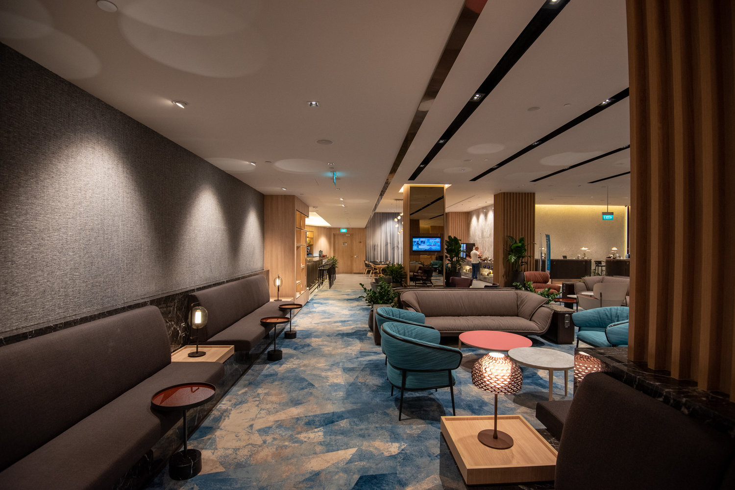 Quieter Seating Area Changi Lounge - Jewel Changi Airport