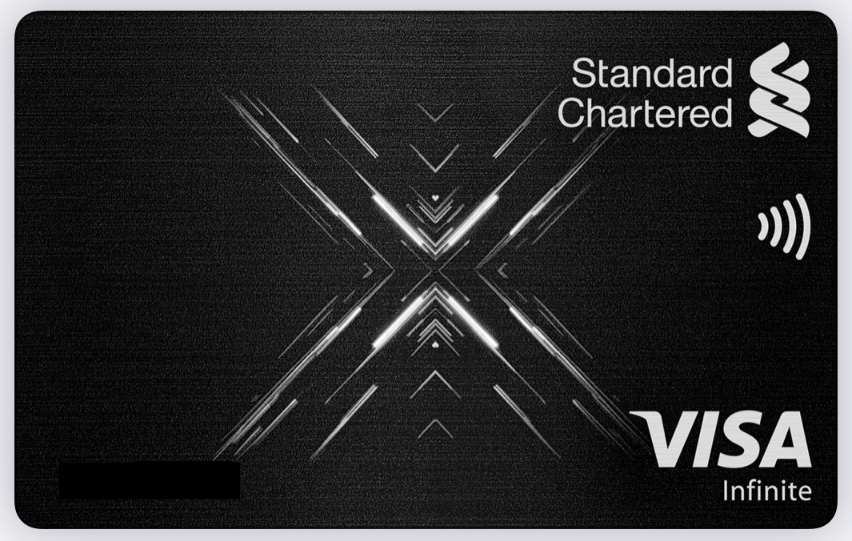 Standard Chartered Launches X Card with 100,000 Miles Sign-up Bonus - Lowest Income Required for Visa Infinite Card in Singapore