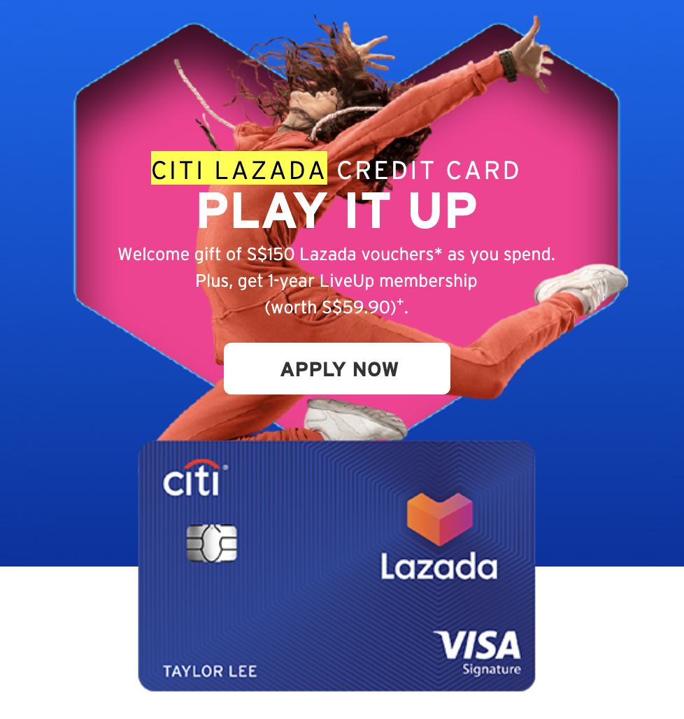 New Citi Lazada Credit Card offers 4.8 Miles per Dollar on Lazada (until February 2020) and 2.0 Miles per Dollar on Transport, Dining, Travel and Entertainment Worldwide