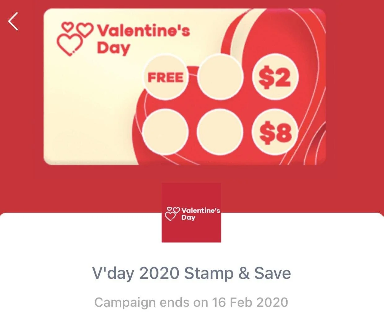 V'Day 2020 Stamp &amp; Save (5-16 February 2020) on ShopBack - Get S$10 Bonus Cashback Easily!