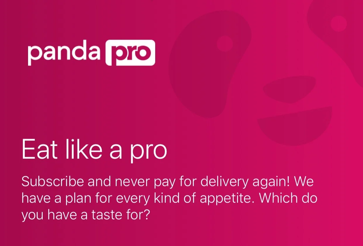 Foodpanda Unveils Monthly Subscription Programme Panda Pro For Select Users The Shutterwhale