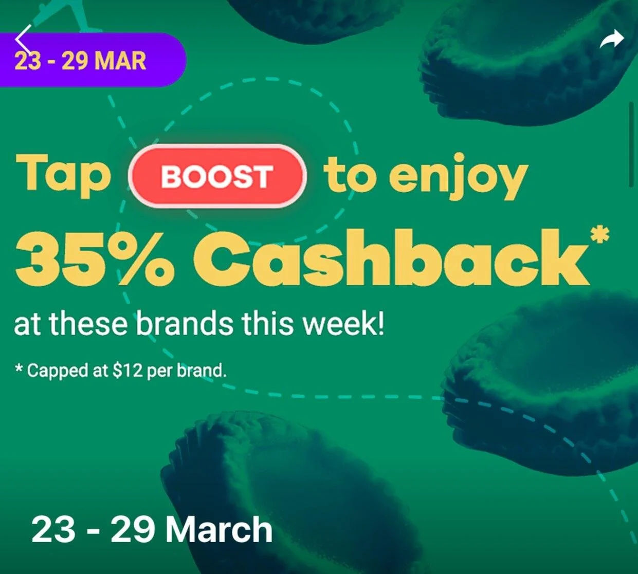 35% Cashback (Capped at S$12 Per Brand) on ShopBack GO from 23-29 March 2020 - Stacks With Credit Card Points and Miles!