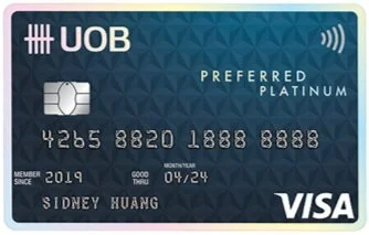 Upcoming Change to UOB Preferred Platinum Visa Card - Earning 4 Miles per Dollar on Contactless Transactions (from 22 May 2020)
