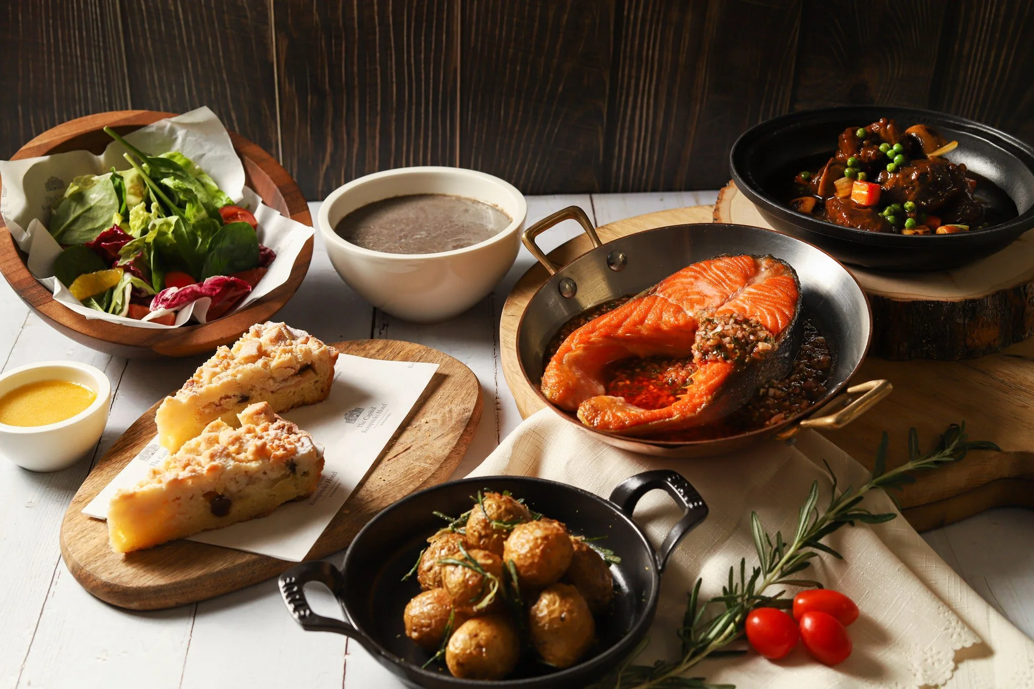 S$60+ Meals for Two (Islandwide Delivery Included) from The Capitol Kempinski Hotel Singapore - Choose From 3 Different Menus!