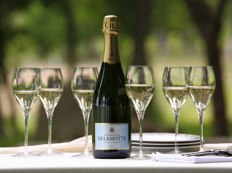 Delamotte NV Brut for S$55+ Each with Next Day Delivery (Excl. Sundays) from Andaz Singapore - Delivery Only