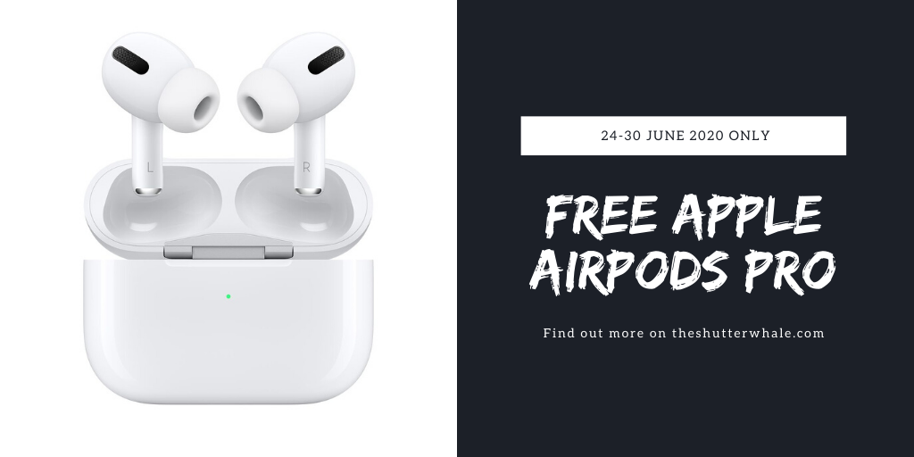 Get Apple AirPods Pro with Citi Credit Card Sign-up for New Customers (24-30 June 2020 Only!)