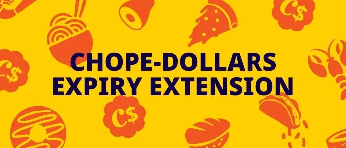 Chope Extends Validity of Chope-Dollars but No News on Extension of Membership Tiers