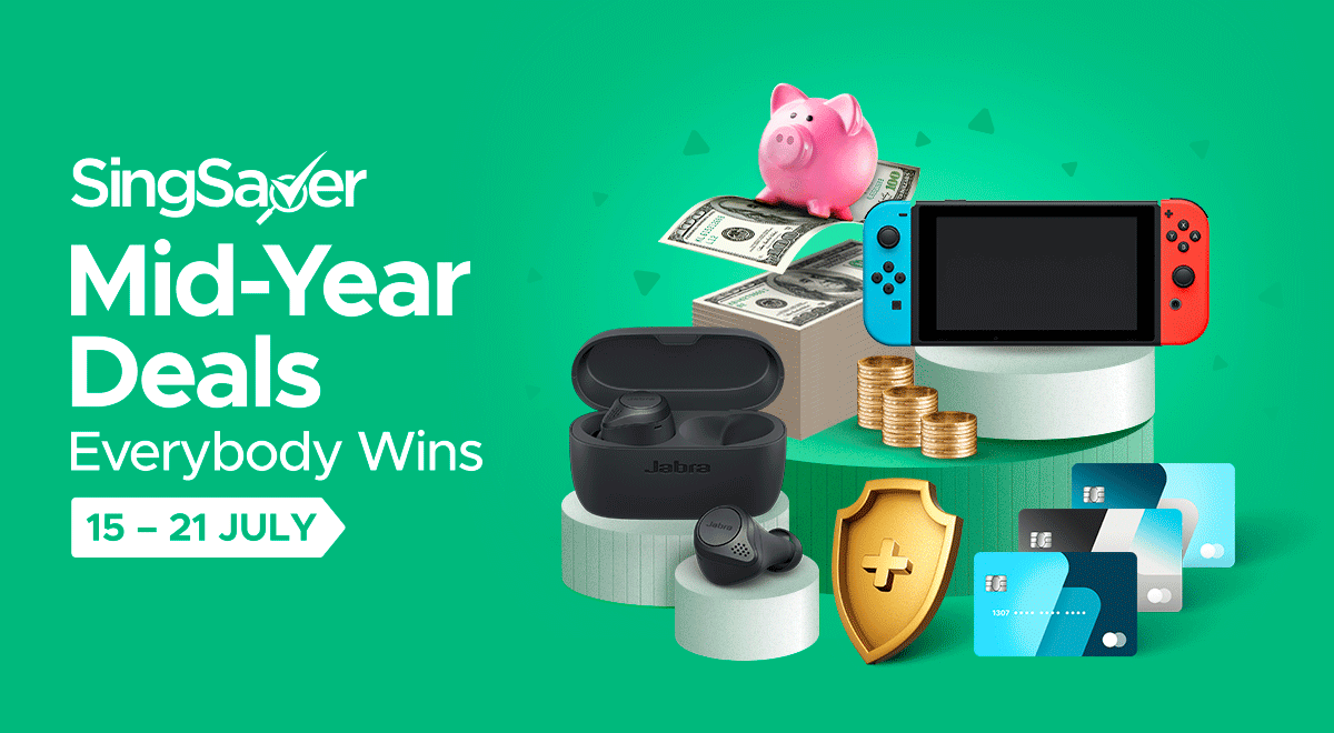 Win a Nintendo Switch and Get Up to S$300 Cash as a New Customer - SingSaver Mid-Year Deals (15-21 July 2020 Only!)