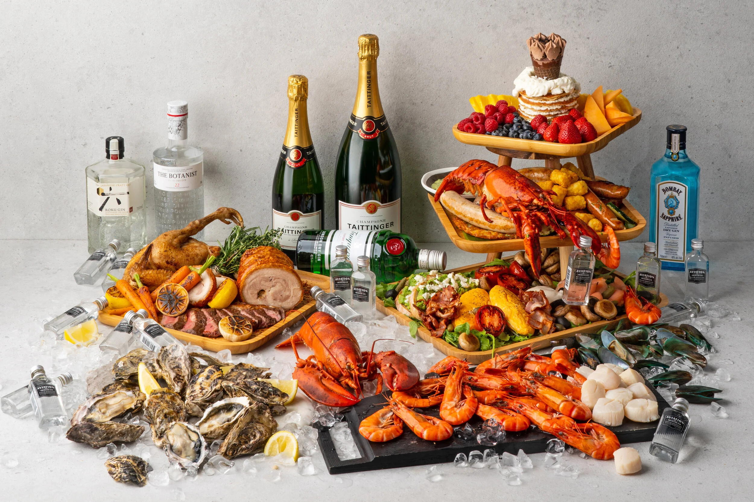 Unlimited Taittinger Brut and G&amp;T from S$77.60++ per Person every Saturday (12-2 PM) at SO/ Sofitel Singapore