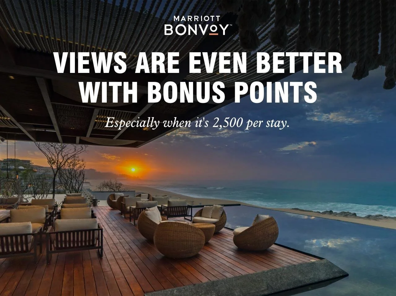 Register Now for 2,500 Points Per Stay + 5,000 Points After Third Stay - Marriott Bonvoy Global Promotion (13 August to 10 November 2020) 