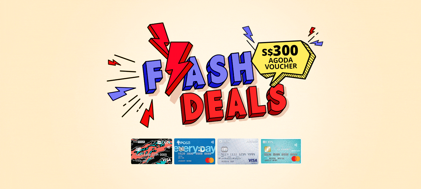 Get S$300 Hotel Voucher with DBS/POSB Credit Card for New Customers - Apply by 31 August 2020