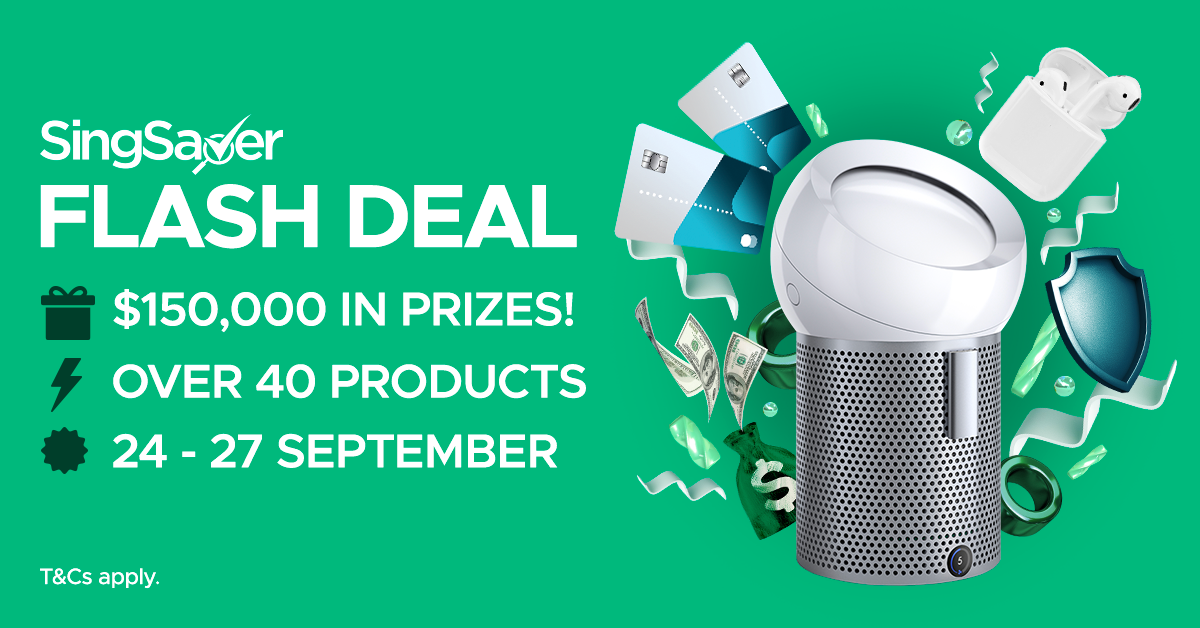 First 65 Successful Applicants (Including Existing Customers) Each Day will get Free Dyson Pure Cool Me (Worth S$499!) - 24 to 27 September Only!