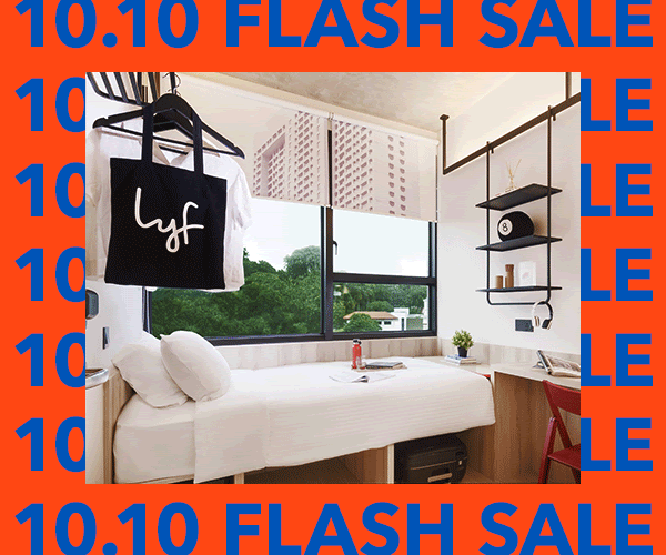 Book a Stay at the lyf Funan Singapore from S$75++ Per Night from 10 October 2020 - 72-hour Flash Sale!
