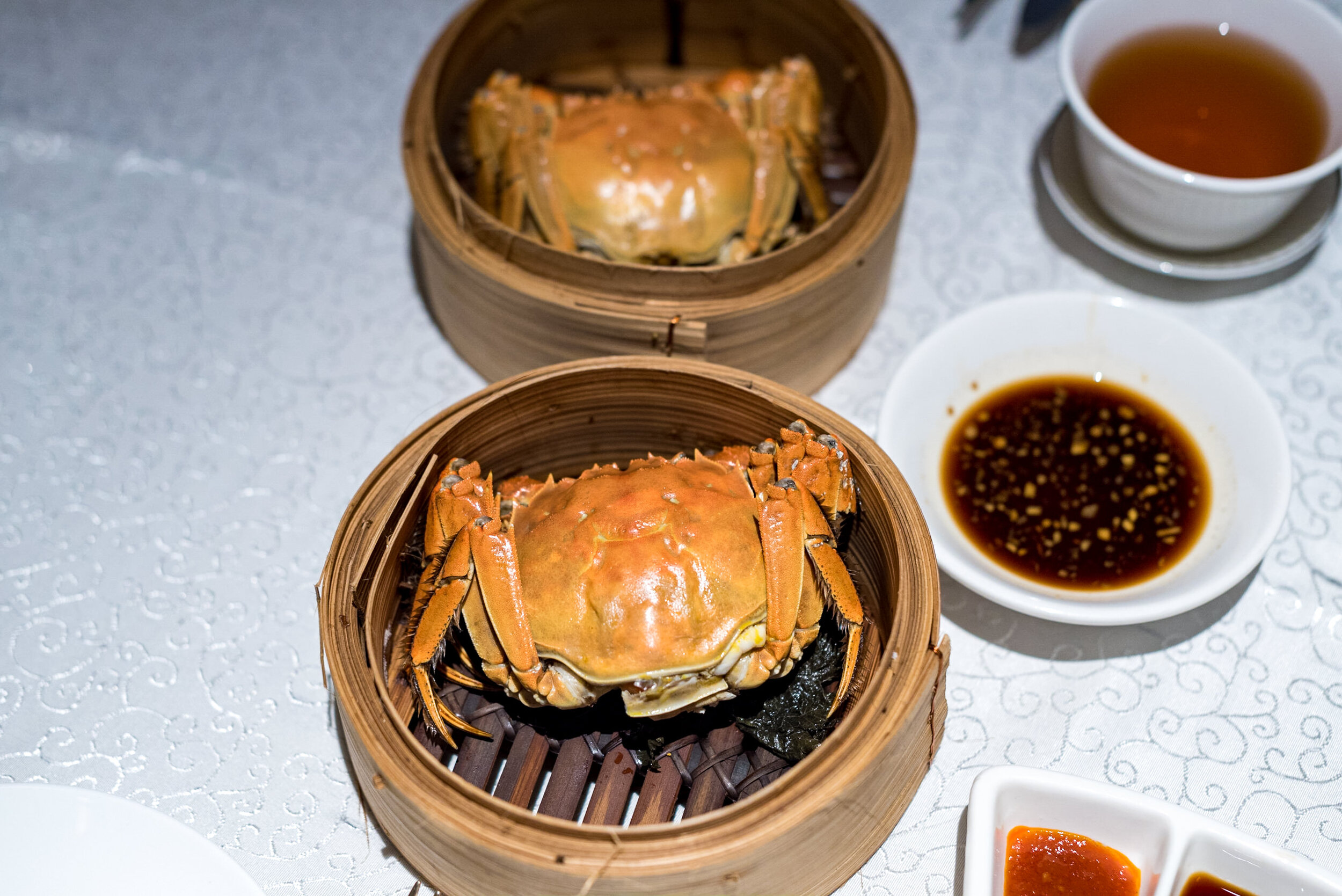 Steamed Hairy Crab - Hairy Crab Set Menu Yan Ting - The St. Regis Singapore