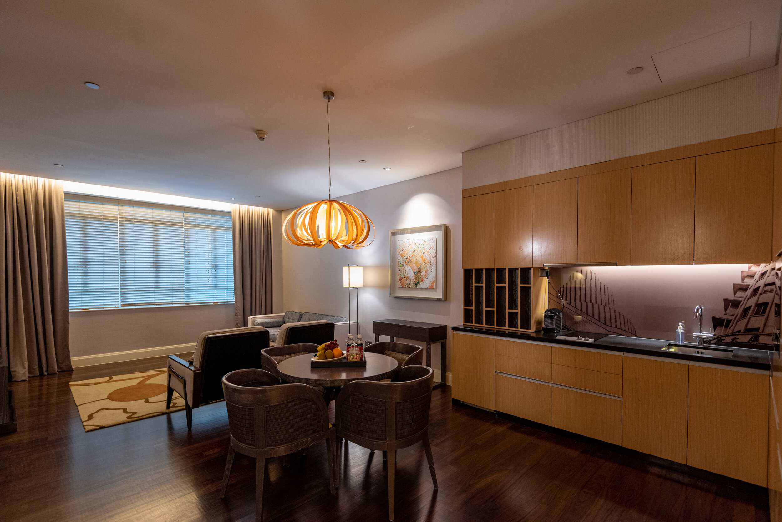 Dining Room Brown Suite - Ascott Raffles Place Singapore