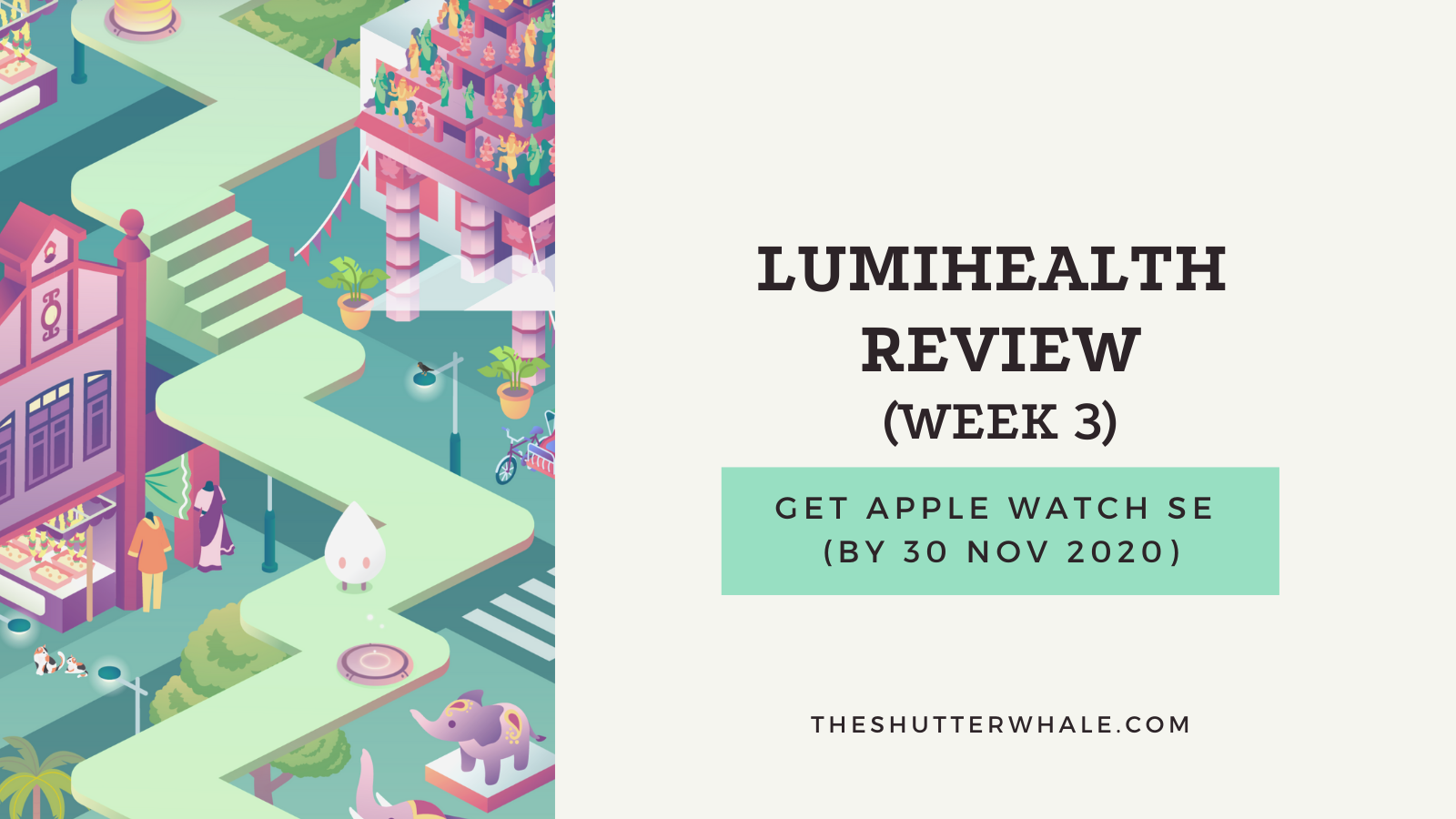 Tracking My Workouts with Apple Watch and Getting Rewarded for Staying Active with LumiHealth - A Third Week Review