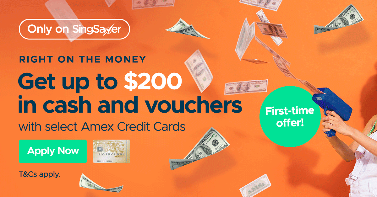 Spend S$200, Get S$200 Cash Reward - New American Express Cardholders (23 November to 22 December 2021)  