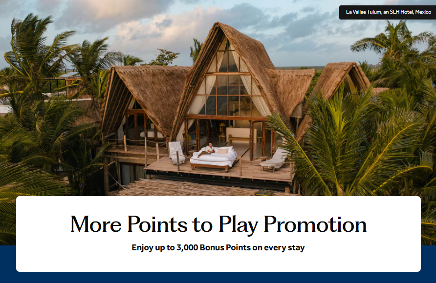 Hilton Honors More Points to Play: Up to 3,000 Bonus Points Per Stay (Stay by 31 December 2026)