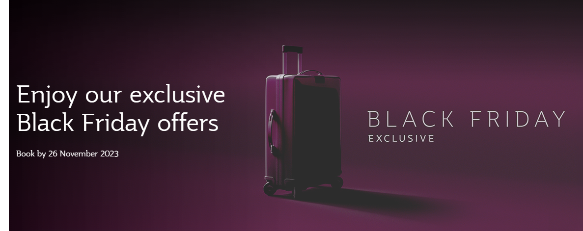 Qatar Airways Black Friday Sale: Up to 15% Discount + 2,500 Bonus Avios (All Eligible Flights) - Book by 26 November 2023