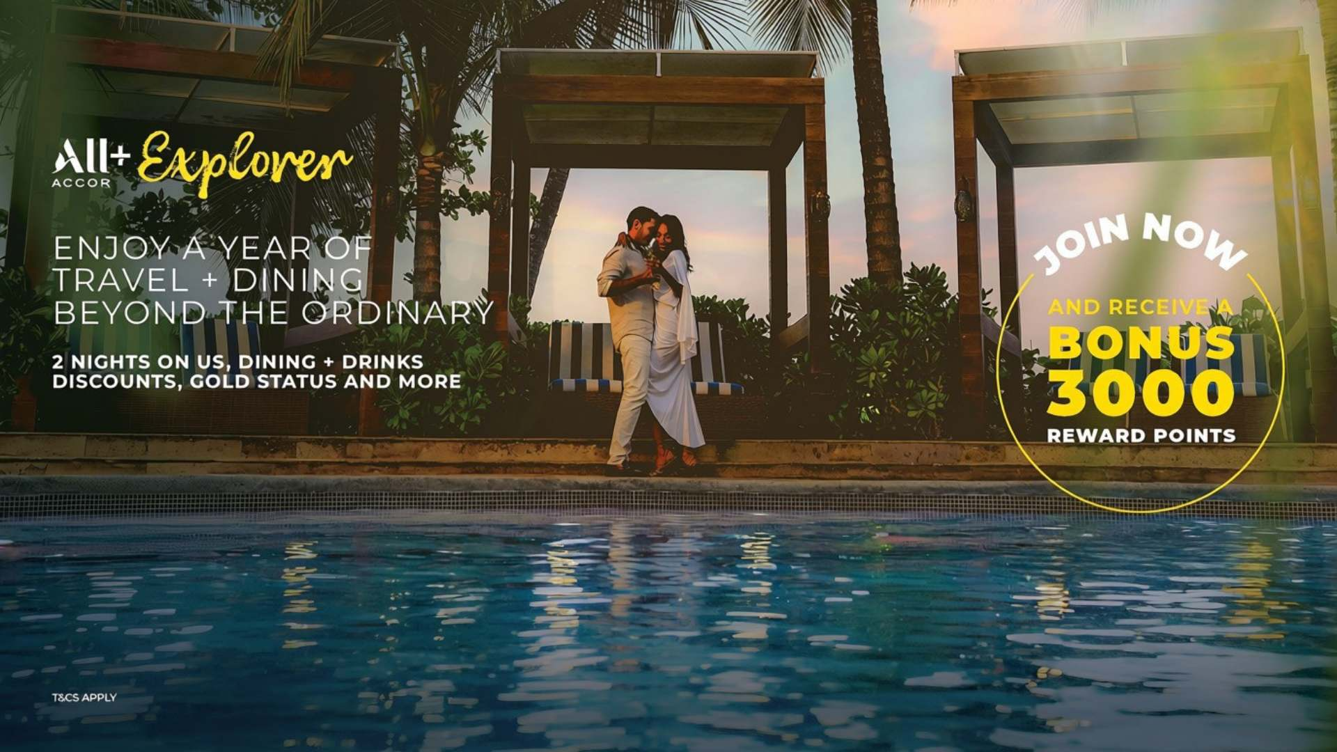 ALL Accor+ Explorer Anniversary Promotion: 3,000 Bonus Reward Points worth €60 (Join by 30 October 2026)