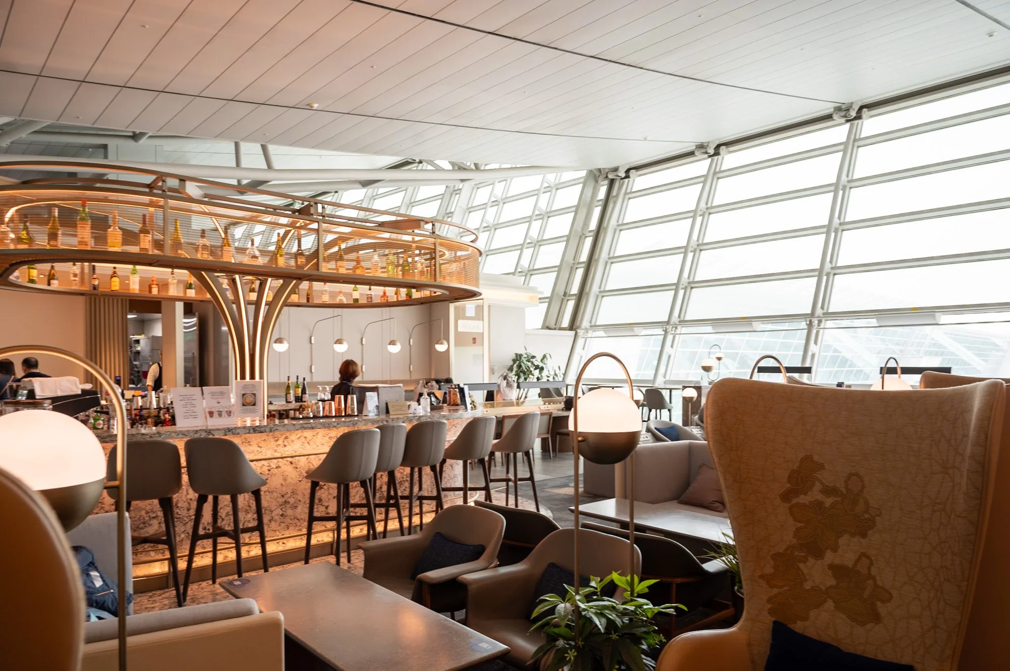 SilverKris Lounge seating area