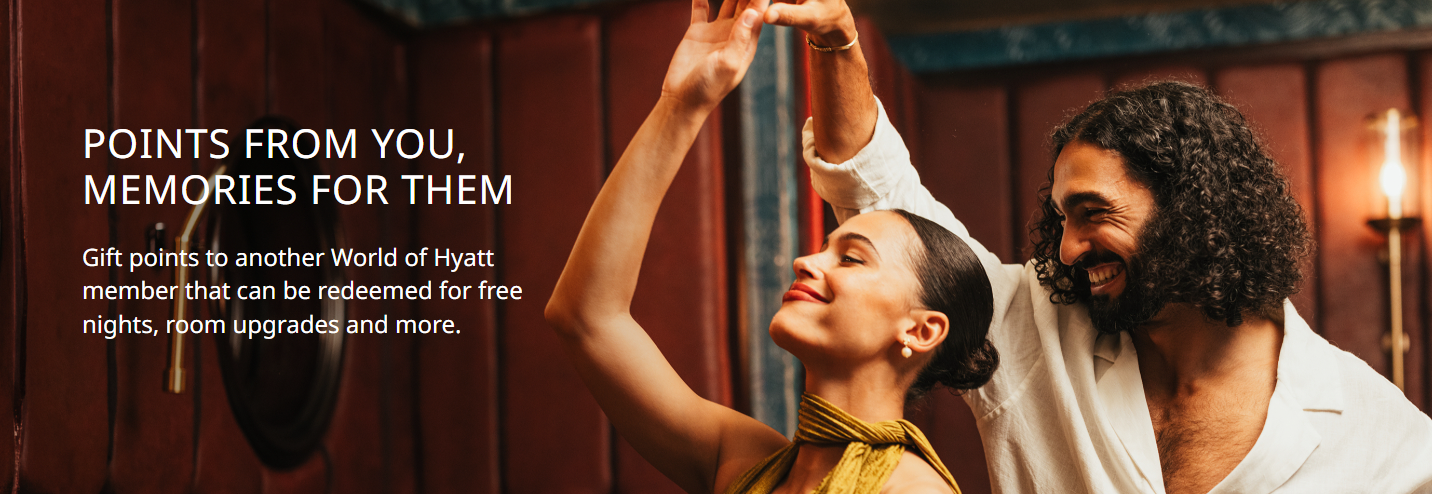 World of Hyatt Now Lets You Transfer Points Online for Free